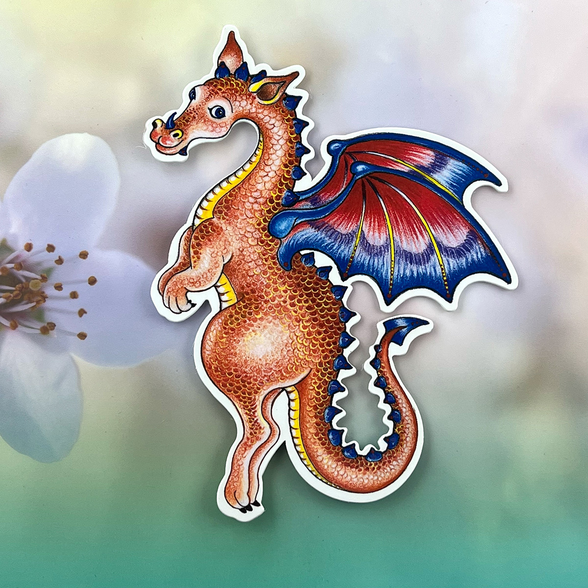 Little Dragon Hang-On Bookmark